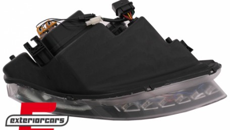 Prednja svjetla LED TubeLights (crna) / Audi A4 B7 (2004-2008), LPAUC5