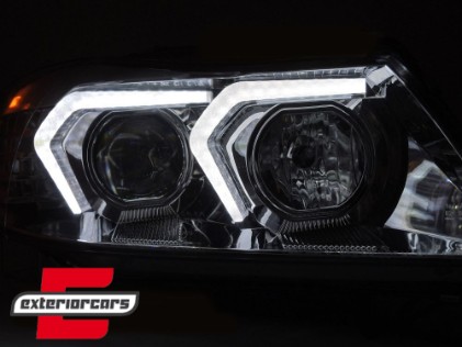 Prednja svjetla LED žmigavci (chrome) / BMW serije 3 E90 limuzina E91 karavan (03.2005-08.2008), LPBMP3