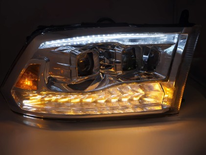 Prednja svjetla LED žmigavci (chrome) / DODGE RAM (2009-2018), LPDO40