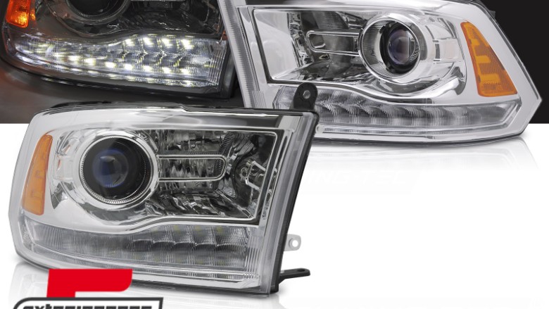 Prednja svjetla LED žmigavci (chrome) / DODGE RAM (2009-2018), LPDO42