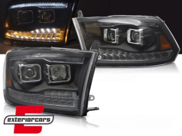 Prednja svjetla LED žmigavci (crna) / DODGE RAM (2009-2018), LPDO41