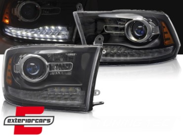 Prednja svjetla LED žmigavci (crna) / DODGE RAM (2009-2018), LPDO43