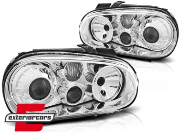 Prednja svjetla R32 look (chrome) / VW Golf 4 (1997-2005), LPVW61