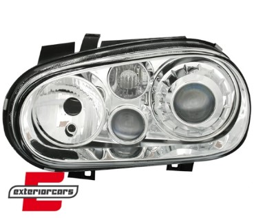 Prednja svjetla R32 look (chrome) / VW Golf 4 (1997-2005), LPVW61