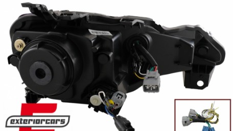 Prednja svjetla SEQ žmigavci TruDRL dizajn (crna) / Toyota GT86 Subaru BRZ (2012-2021), LPTO42