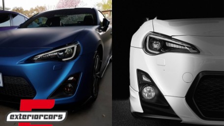 Prednja svjetla SEQ žmigavci TruDRL dizajn (crna) / Toyota GT86 Subaru BRZ (2012-2021), LPTO42