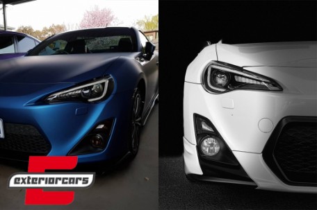 Prednja svjetla SEQ žmigavci TruDRL dizajn (crna) / Toyota GT86 Subaru BRZ (2012-2021), LPTO42
