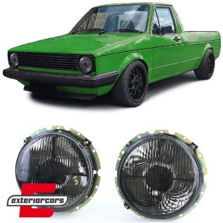 Prednja svjetla (smoke) / VW Caddy I (1982-1992) Jetta I (1979-1984), 41280_01