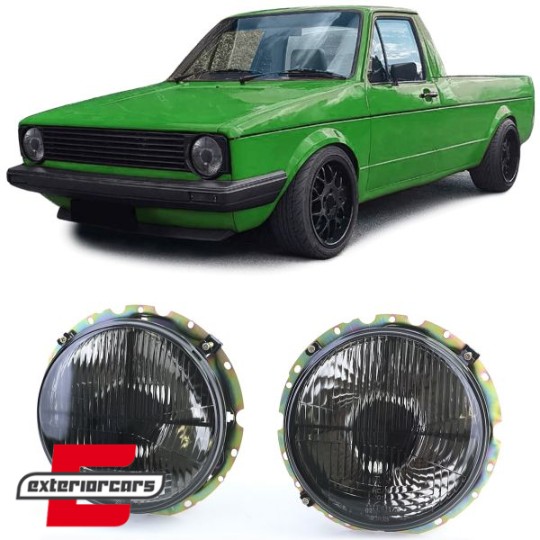 Prednja svjetla (smoke) / VW Caddy I (1982-1992) Jetta I (1979-1984), 41280_01
