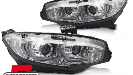 Prednja svjetla TruDRL SEQ žmigavci (chrome) / Honda Civic Mk10 (2016-2021) Limuzina & Hatchback, LPHO33