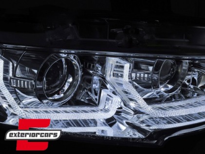 Prednja svjetla TruDRL SEQ žmigavci (chrome) / Honda Civic Mk10 (2016-2021) Limuzina & Hatchback, LPHO33