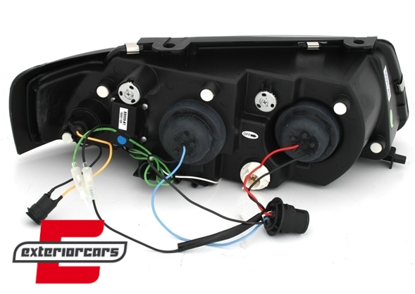 Prednja svjetla True DRL (crna) / Volkswagen Passat B5 3B (11.1996-08.2000), LPVWD7
