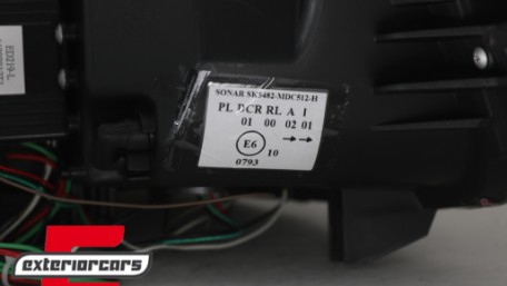 Prednja svjetla TRUE DRL Xenon (crna), LPMA13