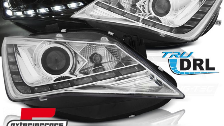Prednja svjetla TrueDRL (chrome) / Seat Ibiza 6J (2012-2015), LPSE29