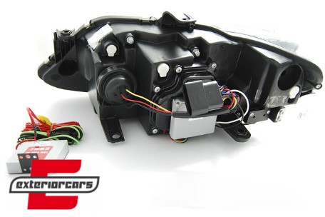 Prednja svjetla TrueDRL (crna) / Seat Ibiza 6J (2012-2015), LPSE30