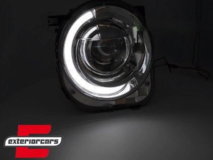 Prednja svjetla TubeLight dizajn (chrome) / Jeep Renegade (2014-06.2018), LPCH52