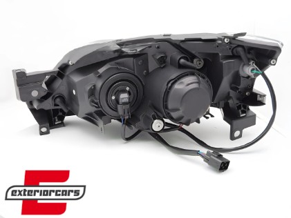 Prednja svjetla TubeLight dizajn (chrome) / Subaru WRX (2008-2014), LPSU27