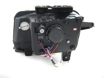 Prednja svjetla TubeLight dizajn (crna) / CHEVROLET CAMARO (2009-2013), LPCT10