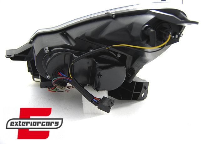 Prednja svjetla TubeLight LED DRL (crna) / Opel Corsa D (2011-2014), LPOPA9