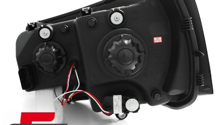 Prednja svjetla U-dizajn LED DRL Xenon look (chrome) / VW T5.1 (2010-2015), LPVWL1