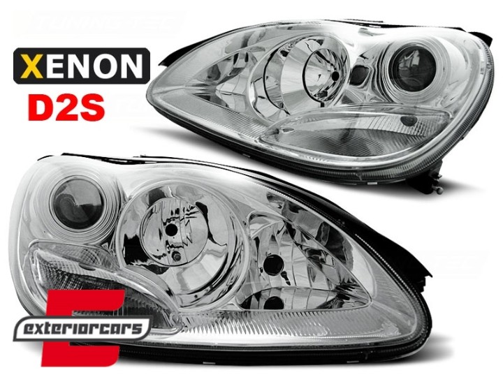Prednja svjetla Xenon (chrome) / Mercedes S klasa W220 (10.2002-05.2005), LPME35