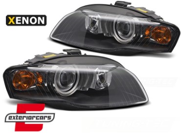 Prednja svjetla Xenon (crna) / Audi A4 B7 (2004-2008), LPAUG5