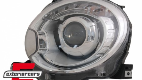 Prednja svjetla Xenon look (chrome) / Fiat 500 Hatchback (2007-2015), LPFI19