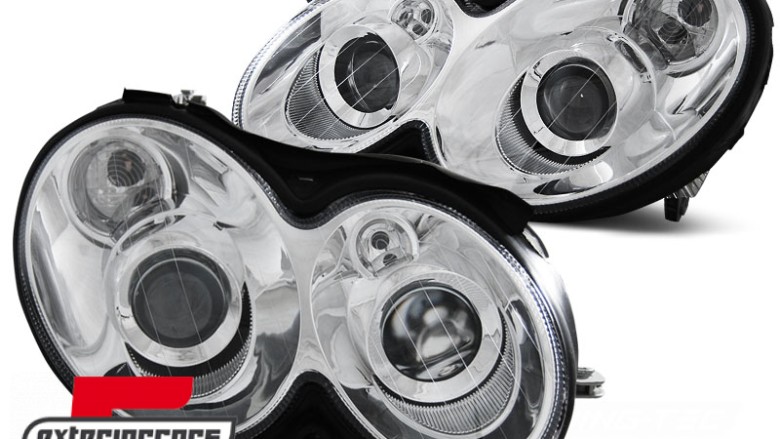 Prednja svjetla Xenon look (chrome) / Mercedes CLK W209 (2003-2010), LPME71