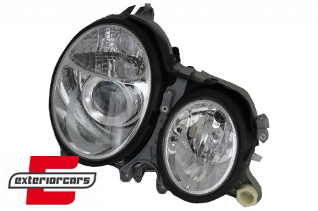 Prednja svjetla Xenon look (chrome) / Mercedes E-klasa W210 S210 Facelift (06.1999-2002), LPME04