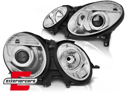 Prednja svjetla Xenon look (chrome) / Mercedes E-klasa W211 S211 (05.2006-2009), LPMEB6