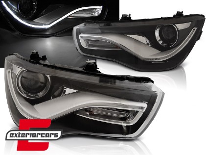 Prednja svjetla Xenon look (crna) / Audi A1 8X (2010-2014), LPAUD5