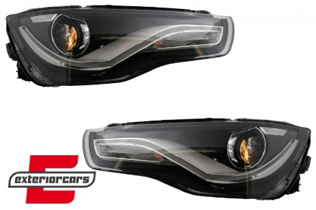 Prednja svjetla Xenon look (crna) / Audi A1 8X (2010-2014), LPAUD5