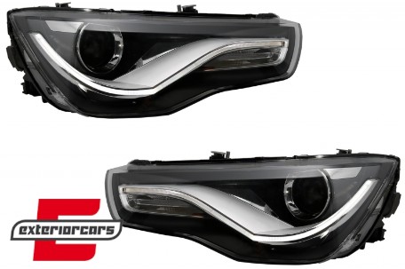 Prednja svjetla Xenon look (crna) / Audi A1 8X (2010-2014), LPAUD5