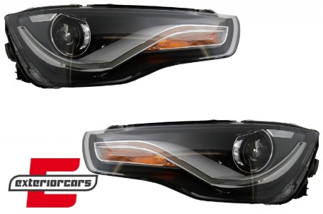 Prednja svjetla Xenon look (crna) / Audi A1 8X (2010-2014), LPAUD5