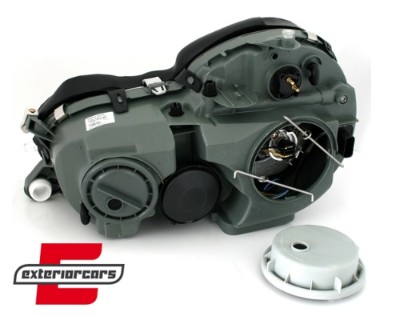 Prednja svjetla Xenon look (crna) / Mercedes E-klasa W210 S210 Facelift (06.1999-2002), LPME07