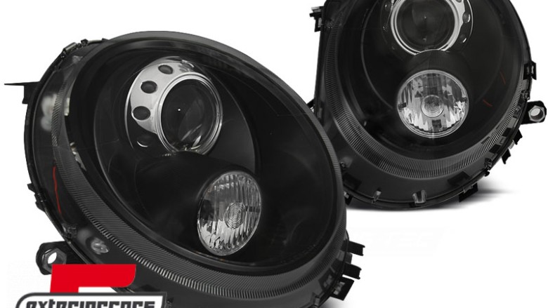 Prednja svjetla Xenon look (crna) / Mini Cooper R56 Clubman R55 Cabrio R57 (2006-2014), LPMC11