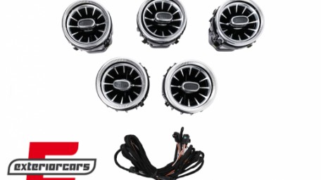 Prednje bočne rešetke za ventilaciju AC 3 boje / Mercedes C-klasa W205 GLC SUV X253 W253 (2014-2018), ACVF3CW205