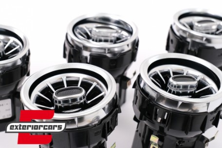 Prednje bočne rešetke za ventilaciju AC 3 boje / Mercedes C-klasa W205 GLC SUV X253 W253 (2014-2018), ACVF3CW205