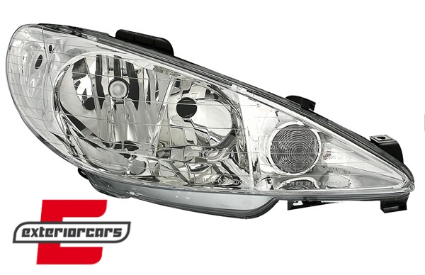 Prednje svjetlo (desna strana) / Peugeot 206 + 206 CC (2000-2005), 20-6155-05-2