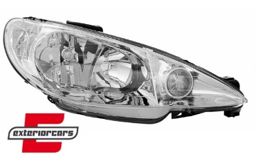 Prednje svjetlo (desna strana) / Peugeot 206 + 206 CC (2000-2005), 20-6155-35-2