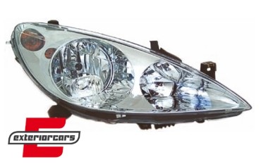 Prednje svjetlo (desna strana) / Peugeot 307 + 307 CC (2000-2005), 20-0165-55-2