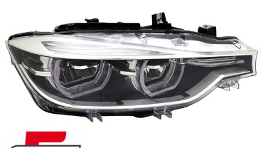 Prednje svjetlo LED (desna strana) / BMW serije 3 F30 + F31 LCI (08.2015-06.2019), 20-9817-26-9