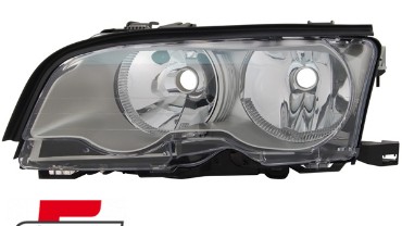 Prednje svjetlo (lijeva strana) / BMW serije 3 E46 Coupe Cabrio (09.2001-04.2003), 20-0326-11-2