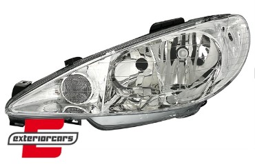 Prednje svjetlo (lijeva strana) / Peugeot 206 + 206 CC (2000-2005), 20-6156-05-2