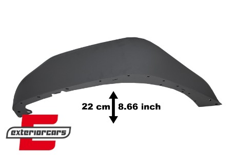 Prednji blatobrani (čelični) / JEEP Wrangler Rubicon JK (2007-2017), FFJEWJKF