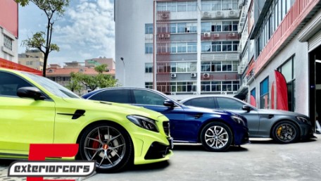 Prednji blatobrani GT look / Mercedes C-klasa W205 S205 C205 A205 (2014-2020), FFMBW205GT