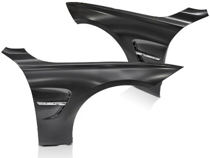 Prednji blatobrani M4 dizajn (chrome) / BMW serije 4 F32 F33 F36 (2013-2019) Coupe Cabrio Gran Coupe, BPBM06
