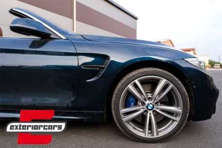 Prednji blatobrani M4 dizajn (crna) / BMW serije 4 F32 F33 F36 (2013-2019) Coupe Cabrio Gran Coupe, BPBM05