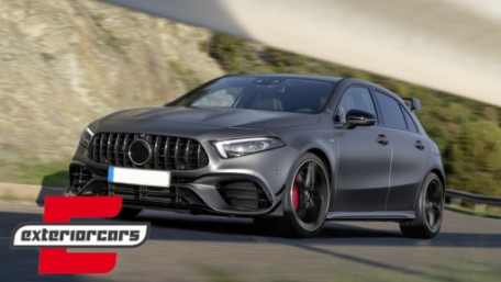 Prednji branik A45 AMG dizajn / Mercedes A-klasa W177 Hatchback V177 Limuzina (2018-2022), FBMBW177AMG