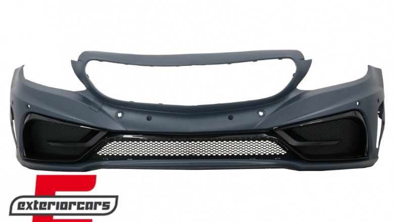 Prednji branik C63 AMG dizajn / Mercedes C-klasa W205 S205 A205 C205 (2014-2019) Limuzina T-Model Coupe Cabrio, FBMBW205CRL